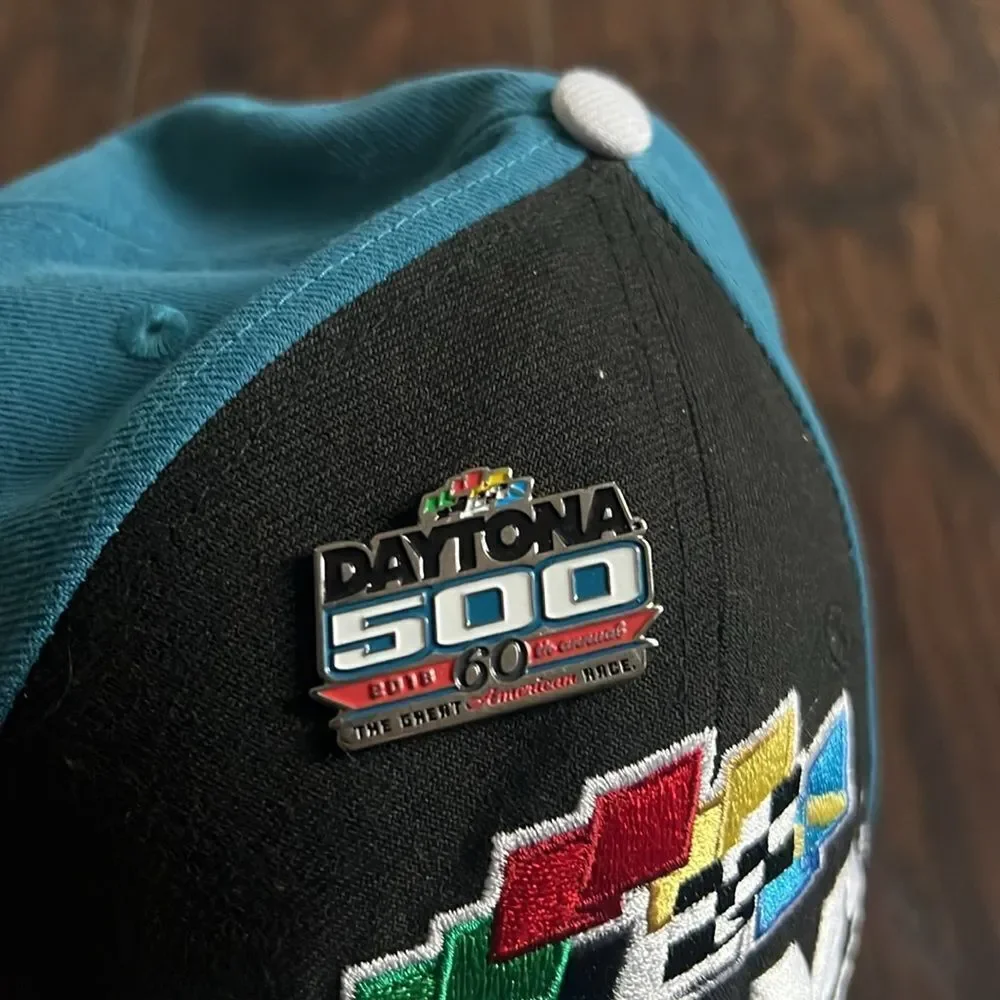 Daytona international Speedway baseball cap‎ with pin EUC